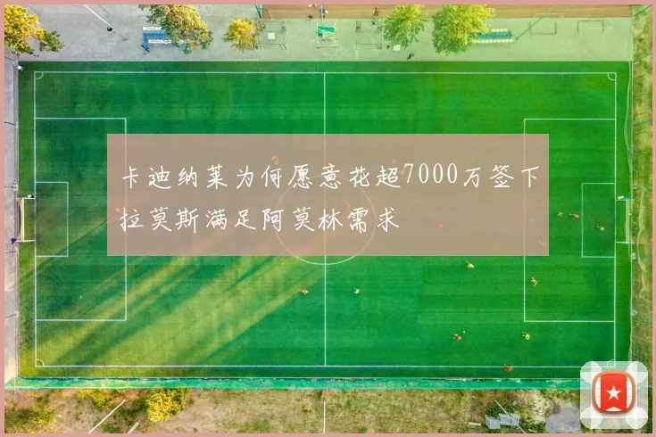 卡迪纳莱为何愿意花超7000万签下拉莫斯满足阿莫林需求
